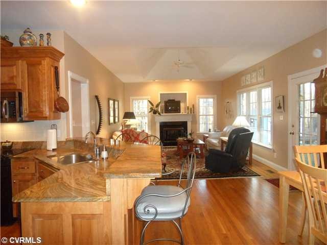 Den/Family/Great Room - Open kitchen and family ro