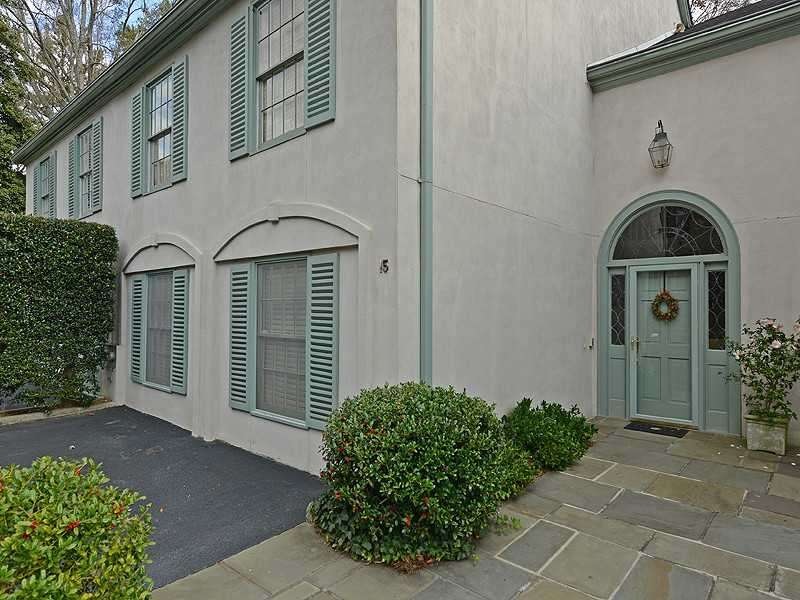 Exterior Front. Classic Buckhead home with elevato