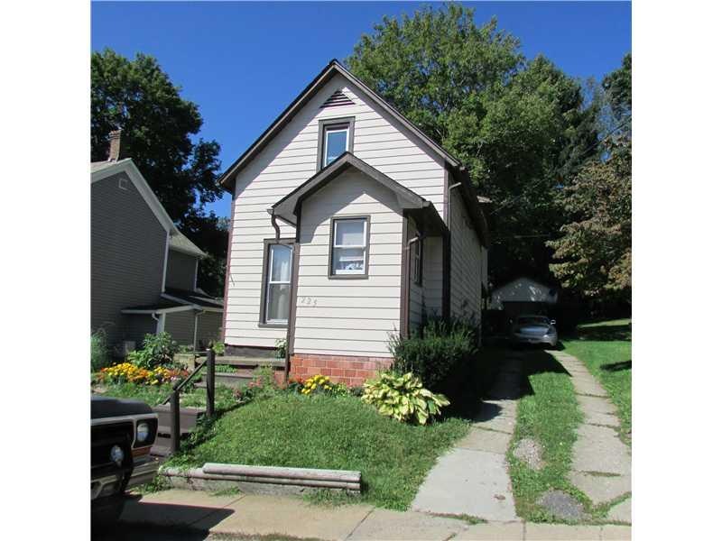 Exterior Front. Located about a block from the Mai