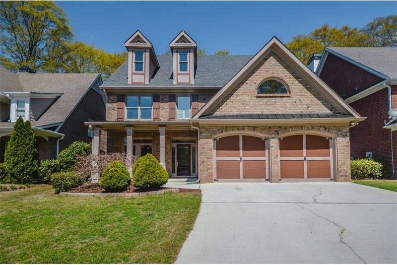 Front of New Custom Home