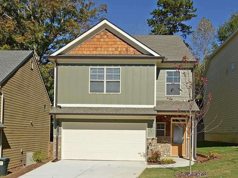 Exterior Front. Representation of a finished Betha