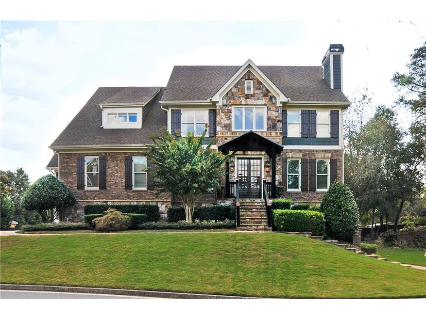 Beautiful brick and stone home with great curb app