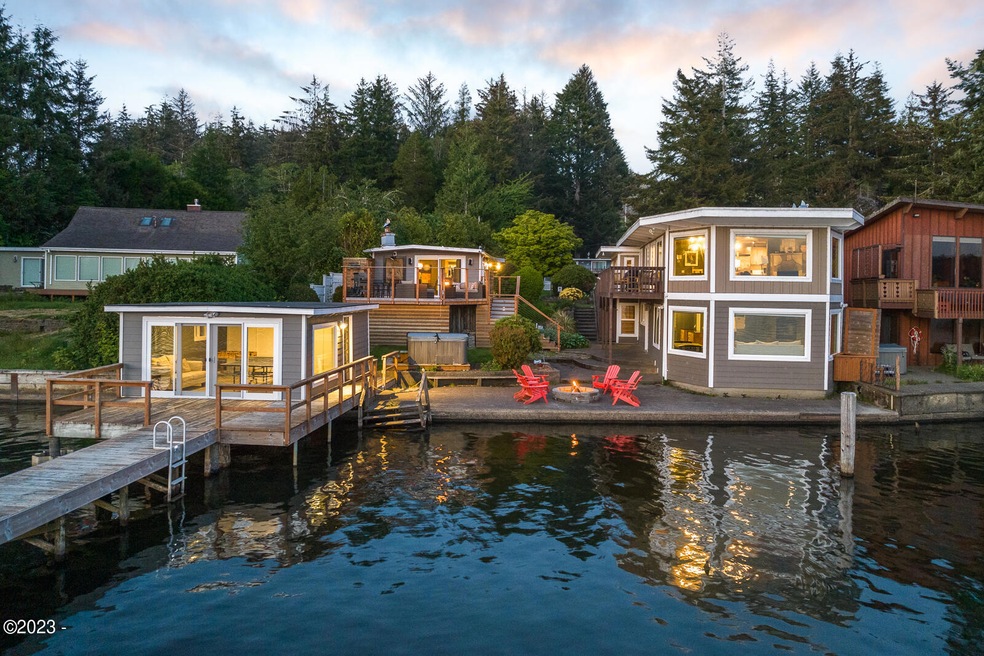 Lakeside View of Property