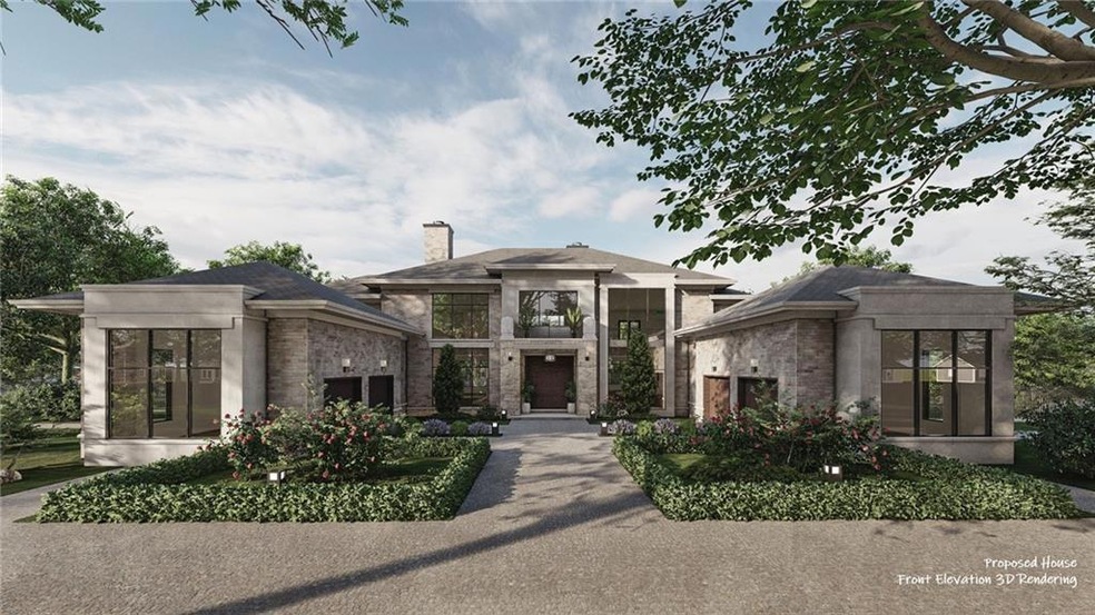 Proposed House / Front Elevation 3D Rendering
