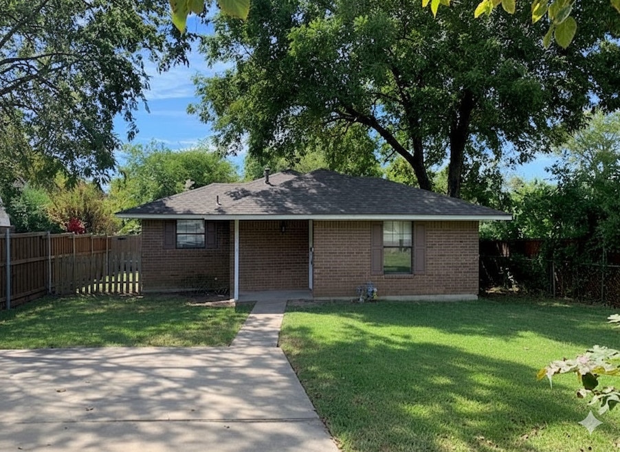 this photo is enhanced for green grass. This is what it looks like during rain/growing seasons.