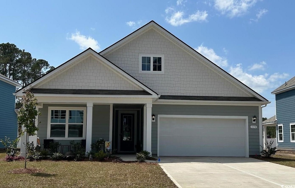 Craftsman inspired home featuring central AC unit,