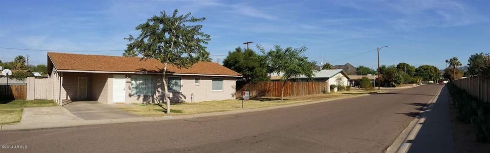 View from across the street