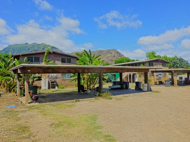 Building One (left) shares 1/2 acre lot with Build