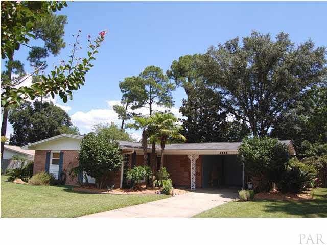 A View of Entrance and Garage