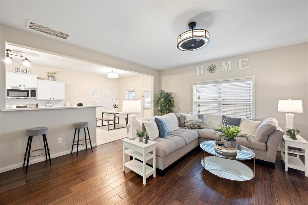 Gorgeous wood floors!
