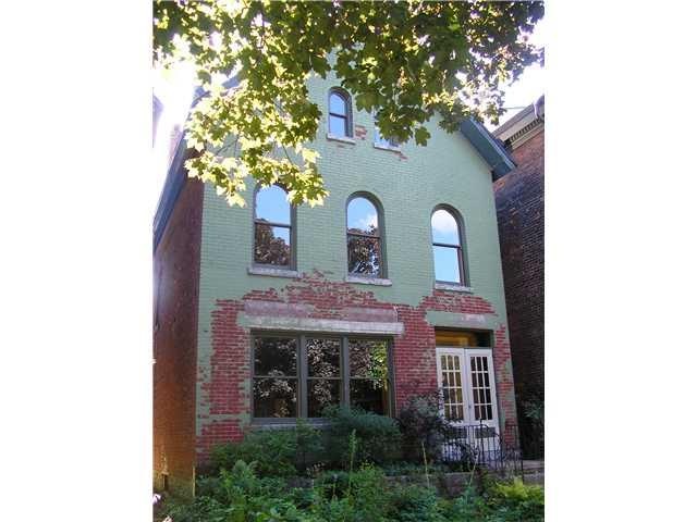 Exterior Front. This all-brick, Italianate style V