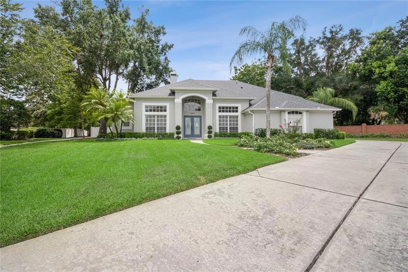 Spectacular curb appeal with new landscaping