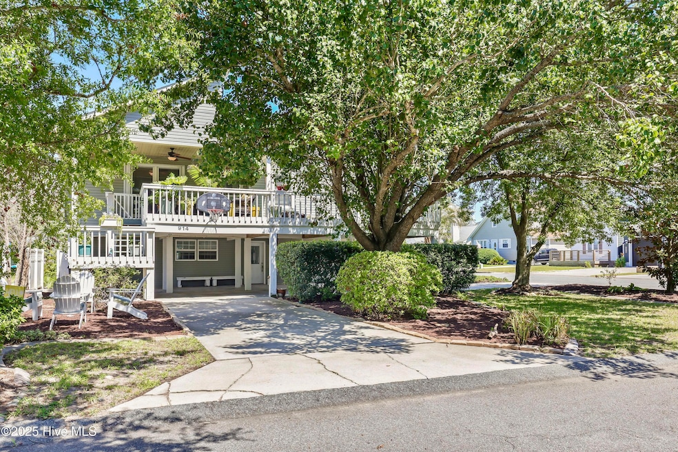 front of house with parking!