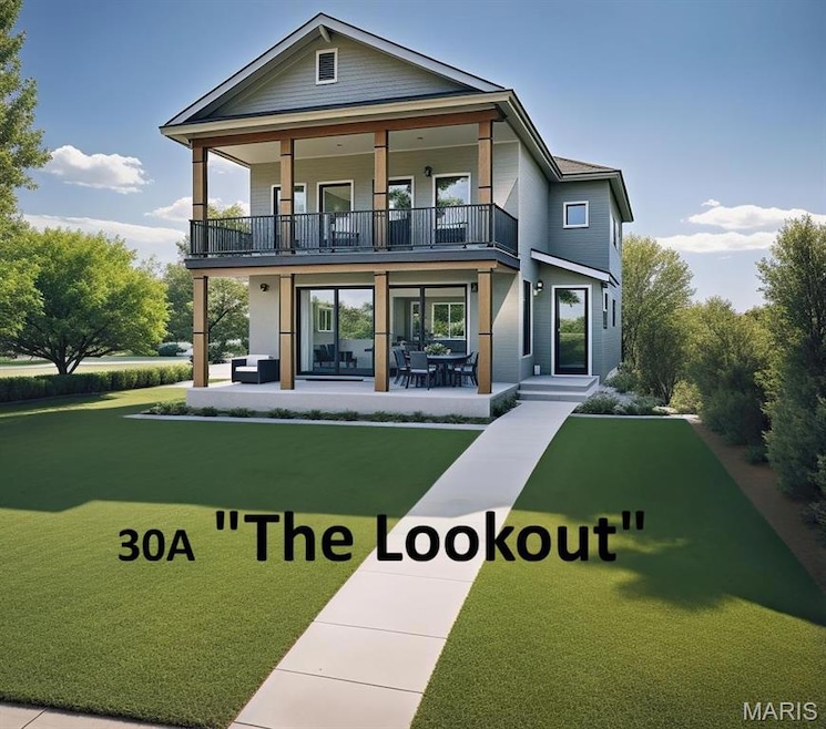 Rendering of the front.