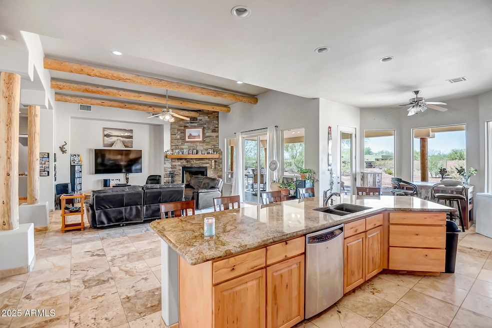 kitchen to great room