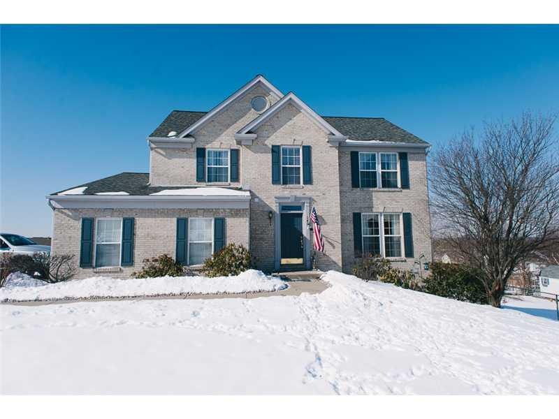 Exterior Front. Lovely brick front home on corner 
