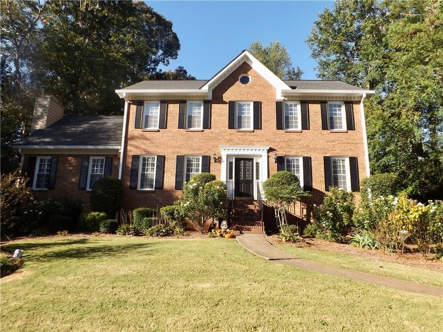 Beautiful brick traditional.
