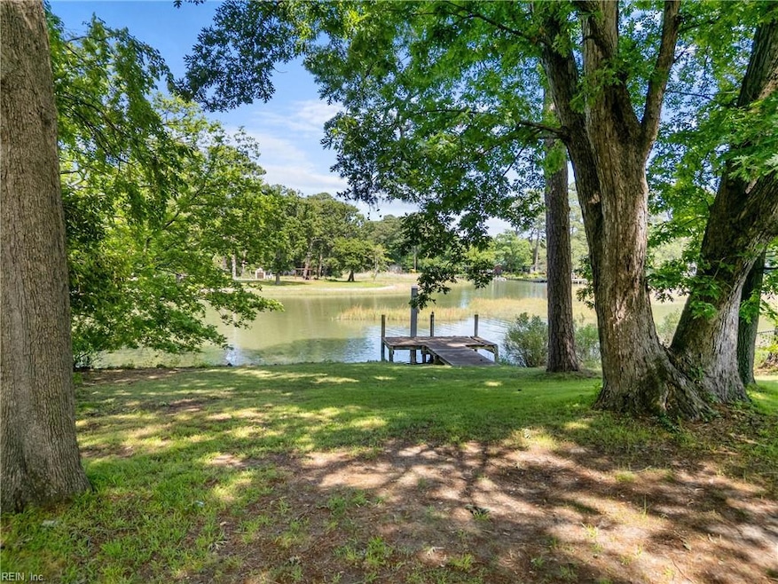 View of Lafayette River from backyard.