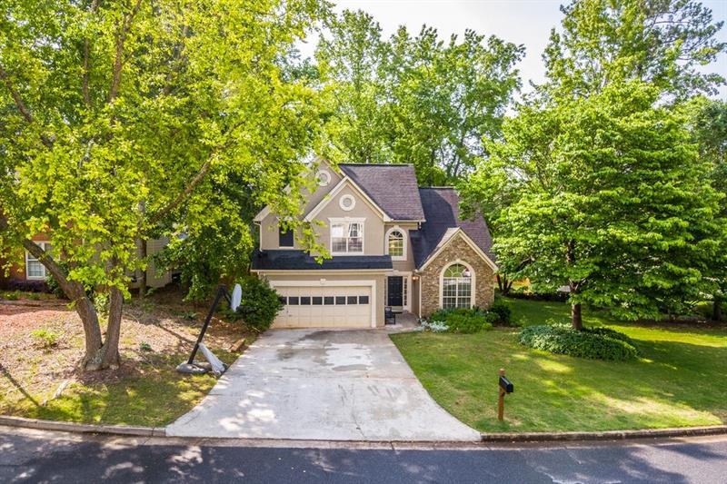 Curb view of the property