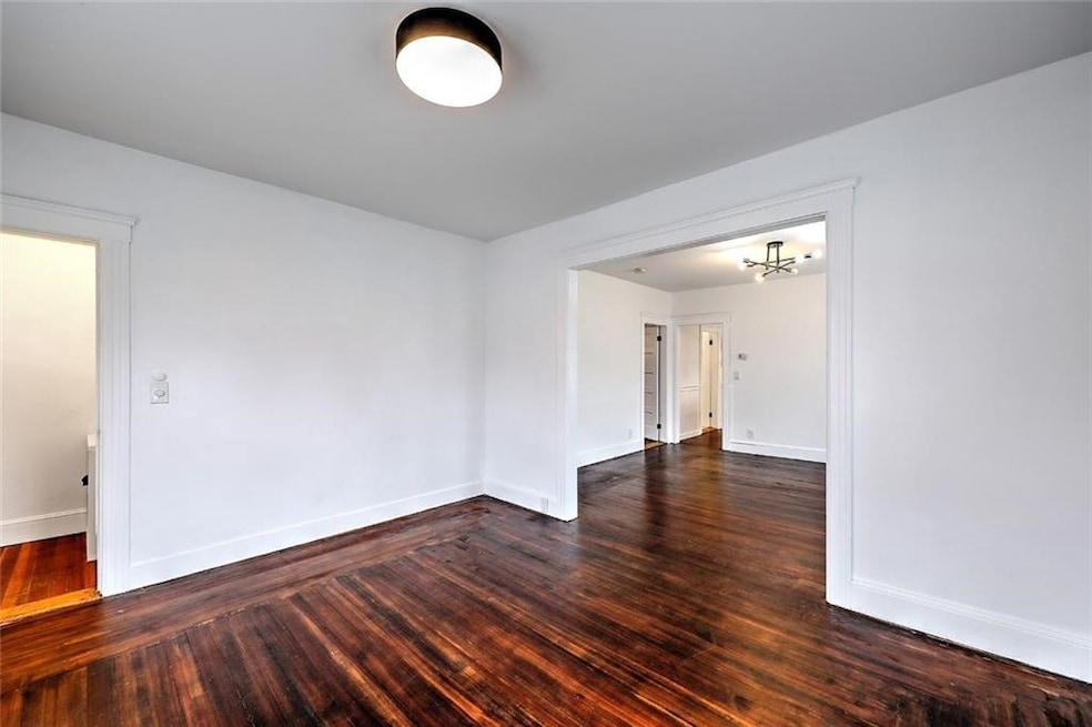 Private entry into living room