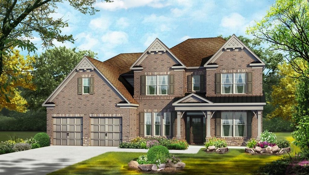 Color Rendering. Not actual home. Sample same plan