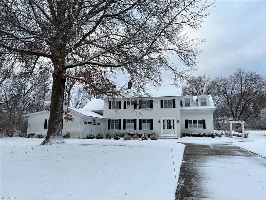 Extensive remodeled colonial situated in the villa