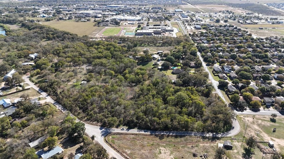 Aerial overview of property's location