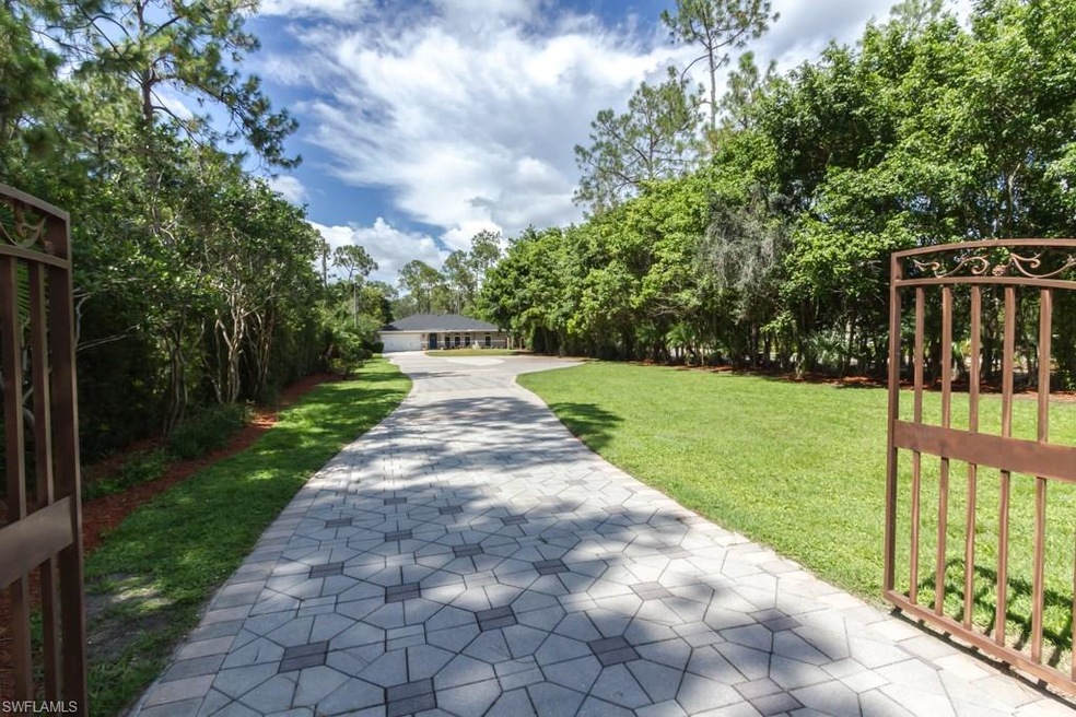 Electronic gate entrance