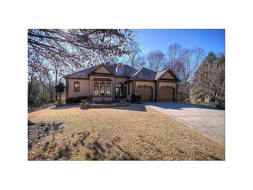 Exterior Front. Lovely stone wall with soothing fo