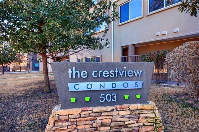 Front entry of condos