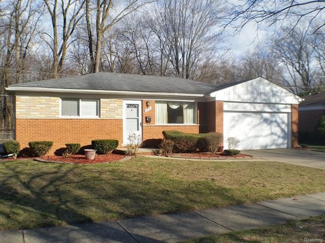 Beautiful brick ranch with attached 2 car garage.