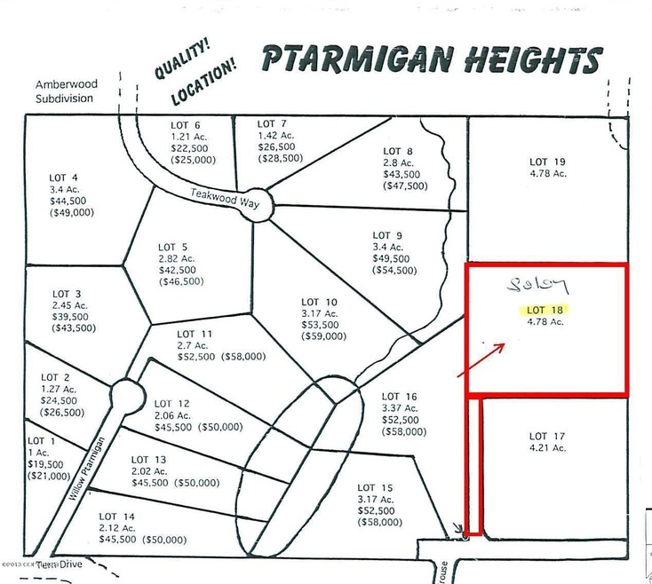 Subdivision map 2