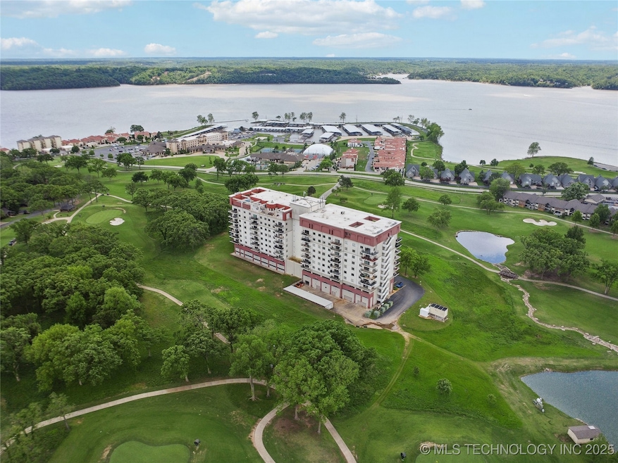 Breathtaking aerial shot of Vista Towers, surround