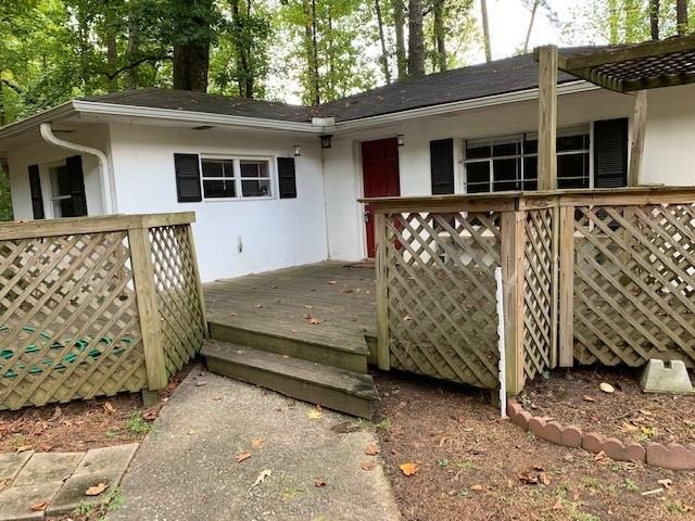 Front entrance into Home