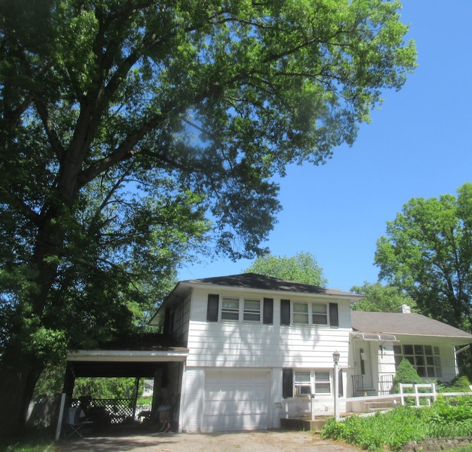 Front of Structure