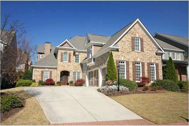 Exterior Front. 4 Sides Brick in Gated Haynes Mano