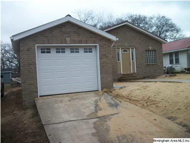 Front view grass will be planted in front yard