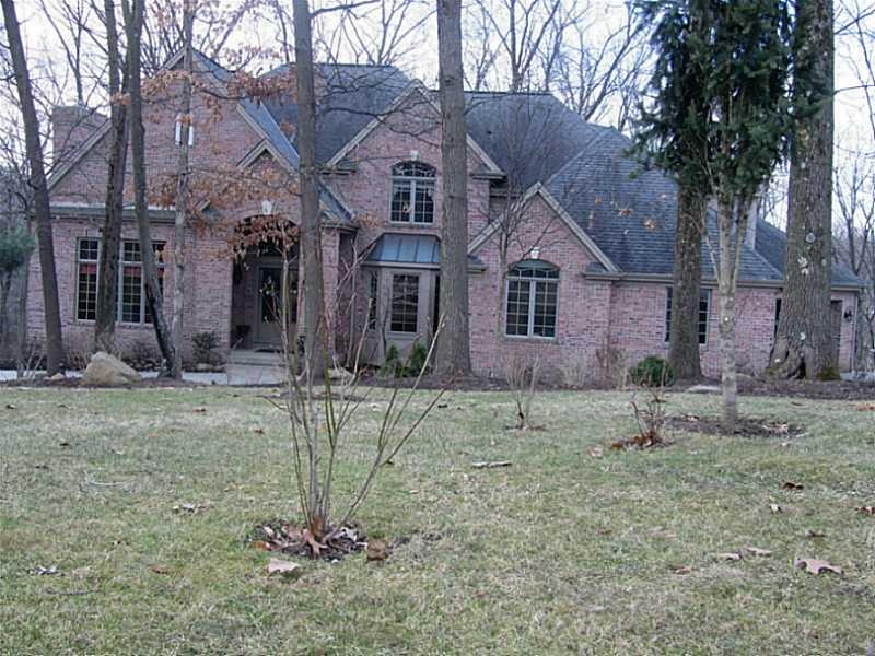 Exterior Front. Custom built home on 4.19 wooded a