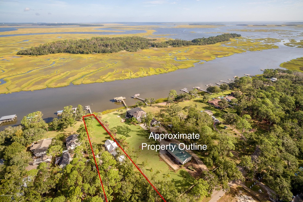 Aerial Property View to Ocean