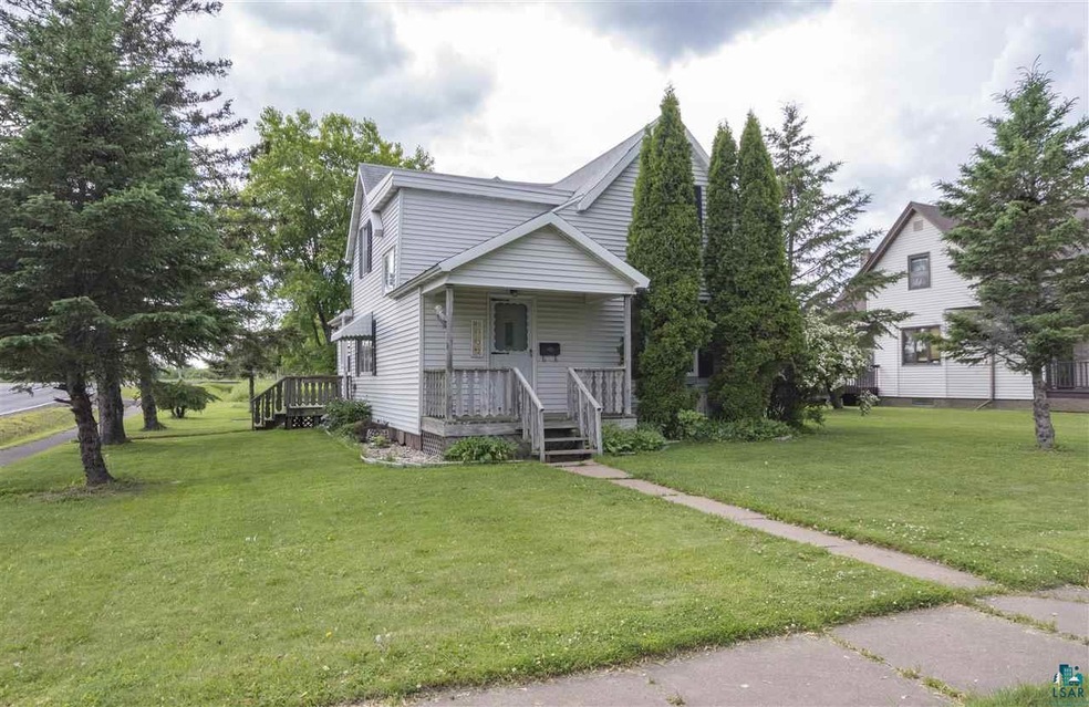 Front of the house from the corner of 18th Ave & E