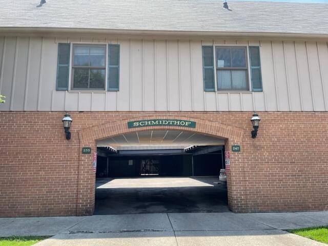 Front Entrance/Covered Parking