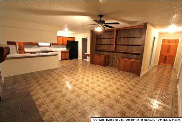 Open Living Room & Kitchen Area