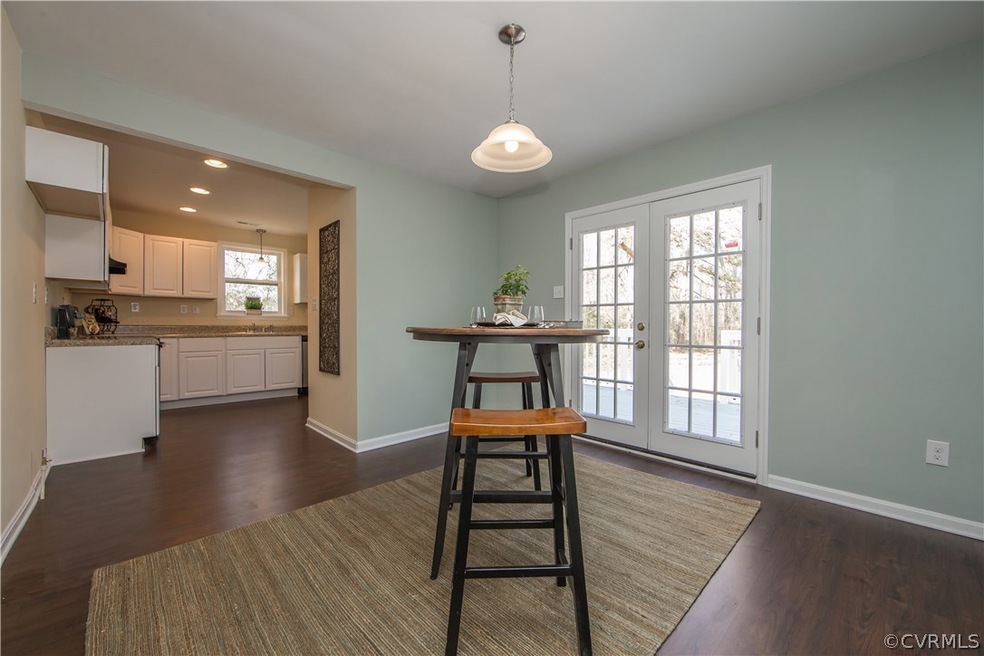 So much natural sunlight floods these rooms.