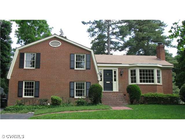 Exterior Front - All Brick exterior with new paint