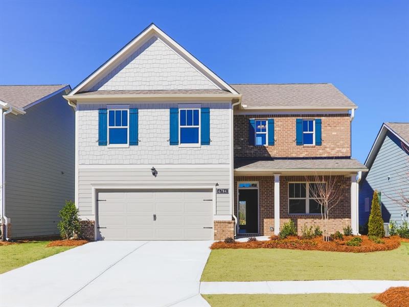 Not actual home. Sample same plan.