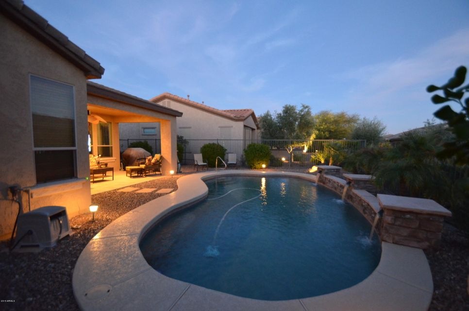 Nightime Pool