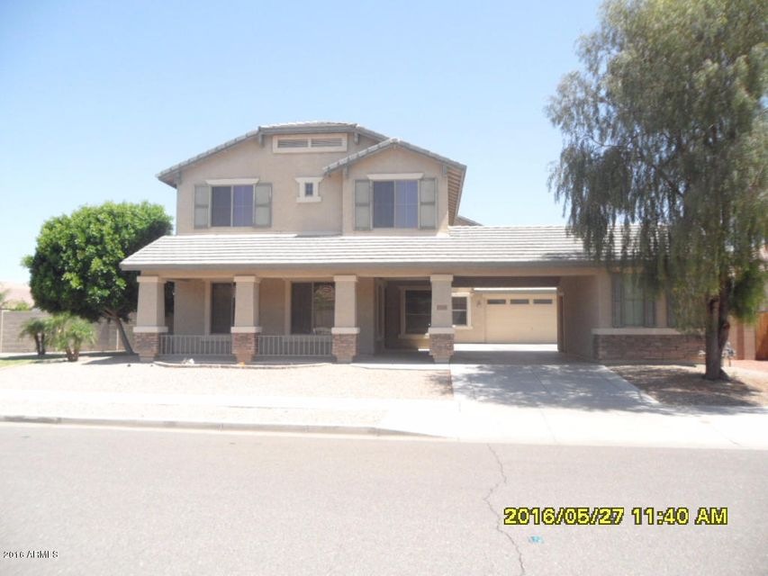 Front of home facing North