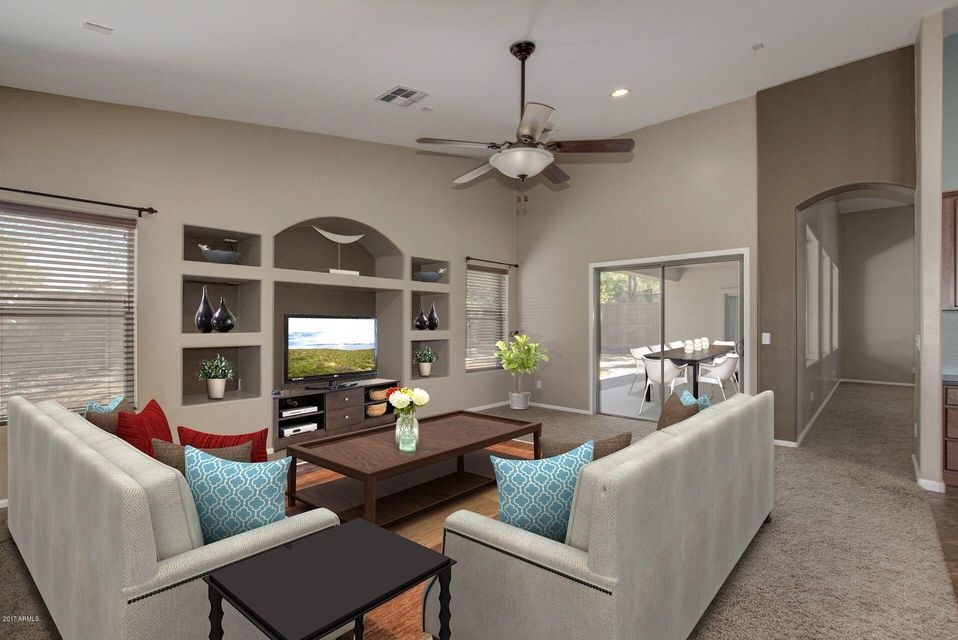 Family room-Patio Virtual Staged