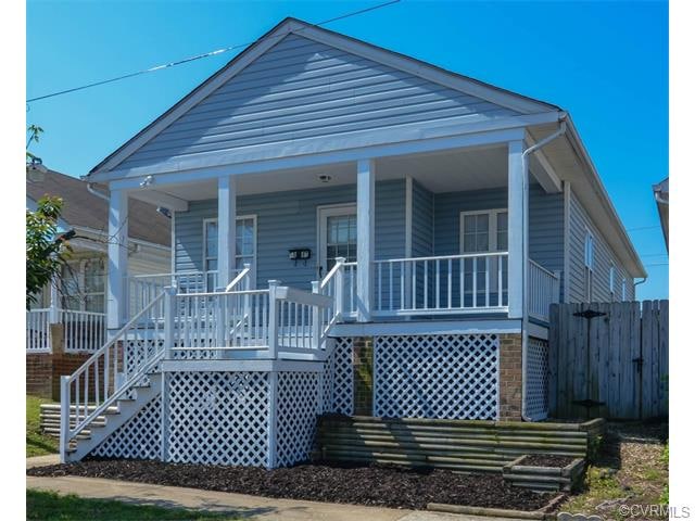 Fantastic low maintenance vinyl sided home with great front porch!