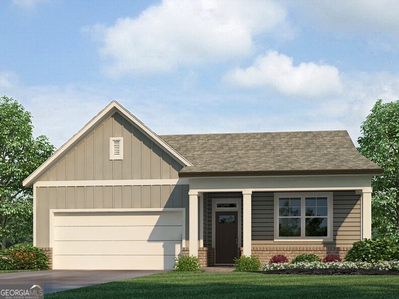 Calir front exterior rendering